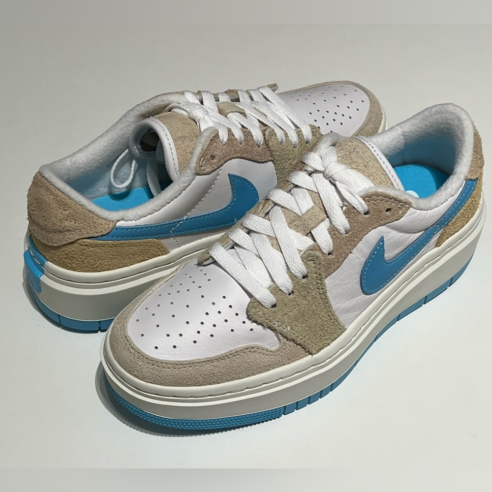 New with box - Wmn’s Nike Air Jordan 1 Elevate Low SE Blue - FD1028-100 - Picture 1 of 6